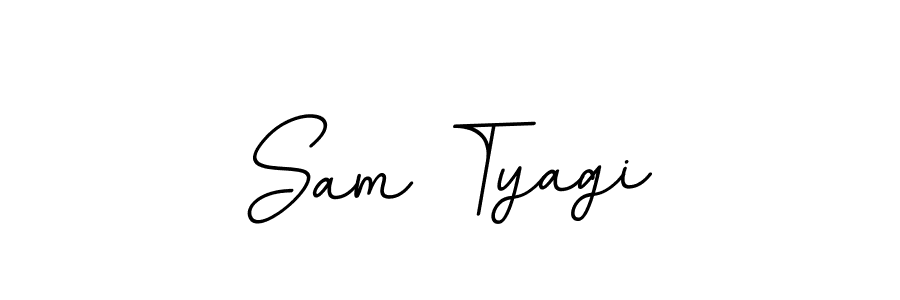 How to Draw Sam Tyagi signature style? BallpointsItalic-DORy9 is a latest design signature styles for name Sam Tyagi. Sam Tyagi signature style 11 images and pictures png