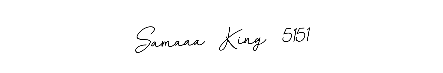 BallpointsItalic-DORy9 is a professional signature style that is perfect for those who want to add a touch of class to their signature. It is also a great choice for those who want to make their signature more unique. Get Samaaa  King  5151 name to fancy signature for free. Samaaa  King  5151 signature style 11 images and pictures png