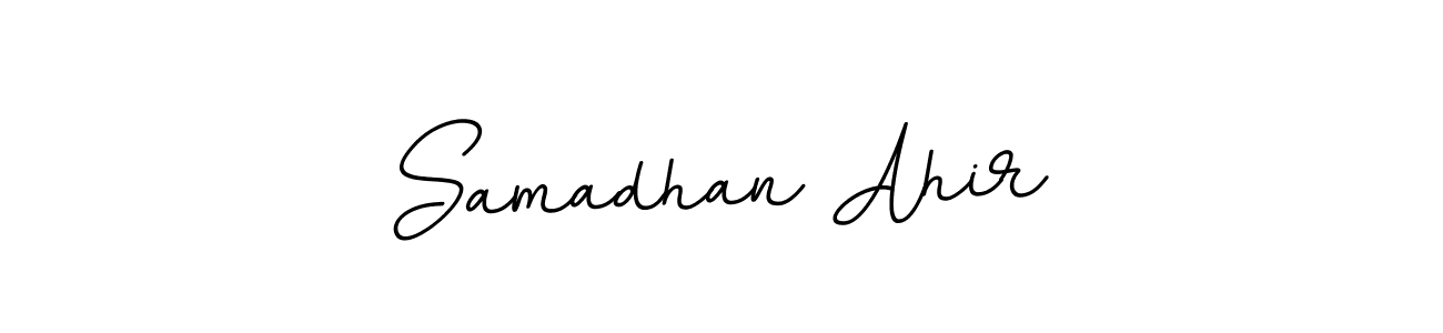 Make a beautiful signature design for name Samadhan Ahir. Use this online signature maker to create a handwritten signature for free. Samadhan Ahir signature style 11 images and pictures png
