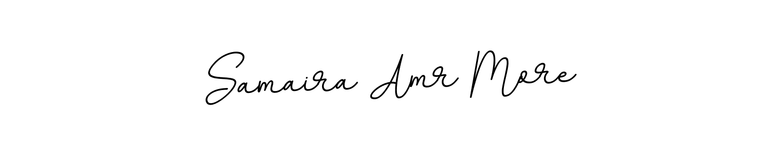 BallpointsItalic-DORy9 is a professional signature style that is perfect for those who want to add a touch of class to their signature. It is also a great choice for those who want to make their signature more unique. Get Samaira Amr More name to fancy signature for free. Samaira Amr More signature style 11 images and pictures png