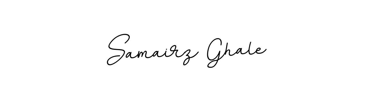 Create a beautiful signature design for name Samairz Ghale. With this signature (BallpointsItalic-DORy9) fonts, you can make a handwritten signature for free. Samairz Ghale signature style 11 images and pictures png