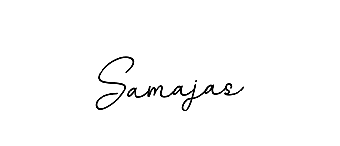 Create a beautiful signature design for name Samajas. With this signature (BallpointsItalic-DORy9) fonts, you can make a handwritten signature for free. Samajas signature style 11 images and pictures png