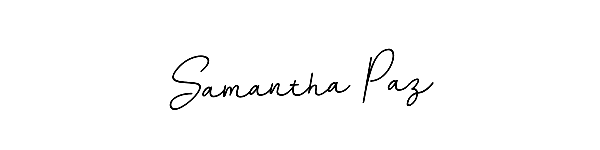 Create a beautiful signature design for name Samantha Paz. With this signature (BallpointsItalic-DORy9) fonts, you can make a handwritten signature for free. Samantha Paz signature style 11 images and pictures png