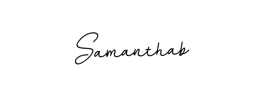 Check out images of Autograph of Samanthab name. Actor Samanthab Signature Style. BallpointsItalic-DORy9 is a professional sign style online. Samanthab signature style 11 images and pictures png