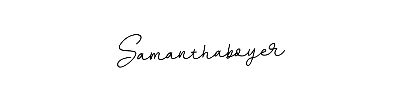 This is the best signature style for the Samanthaboyer name. Also you like these signature font (BallpointsItalic-DORy9). Mix name signature. Samanthaboyer signature style 11 images and pictures png