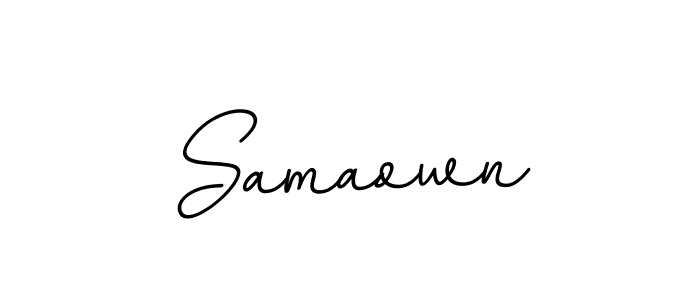 if you are searching for the best signature style for your name Samaown. so please give up your signature search. here we have designed multiple signature styles  using BallpointsItalic-DORy9. Samaown signature style 11 images and pictures png