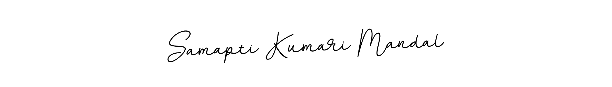 if you are searching for the best signature style for your name Samapti Kumari Mandal. so please give up your signature search. here we have designed multiple signature styles  using BallpointsItalic-DORy9. Samapti Kumari Mandal signature style 11 images and pictures png