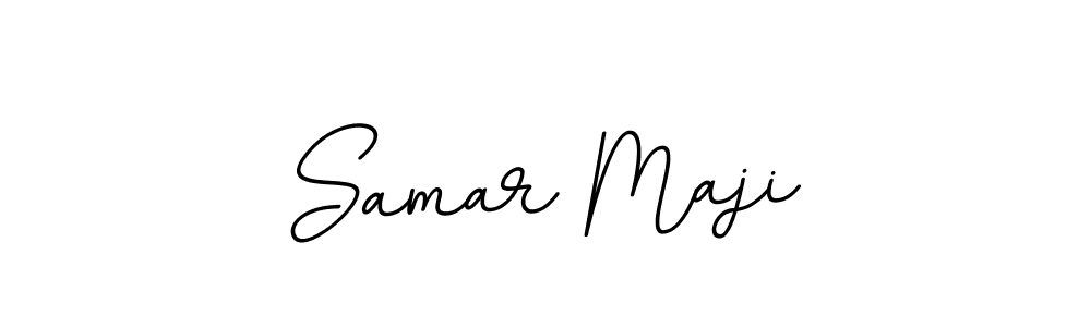 Design your own signature with our free online signature maker. With this signature software, you can create a handwritten (BallpointsItalic-DORy9) signature for name Samar Maji. Samar Maji signature style 11 images and pictures png