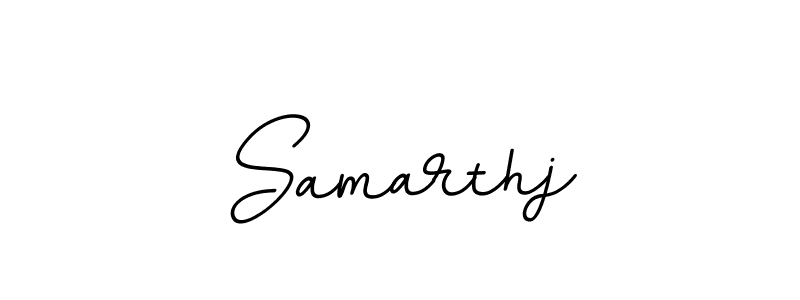 It looks lik you need a new signature style for name Samarthj. Design unique handwritten (BallpointsItalic-DORy9) signature with our free signature maker in just a few clicks. Samarthj signature style 11 images and pictures png