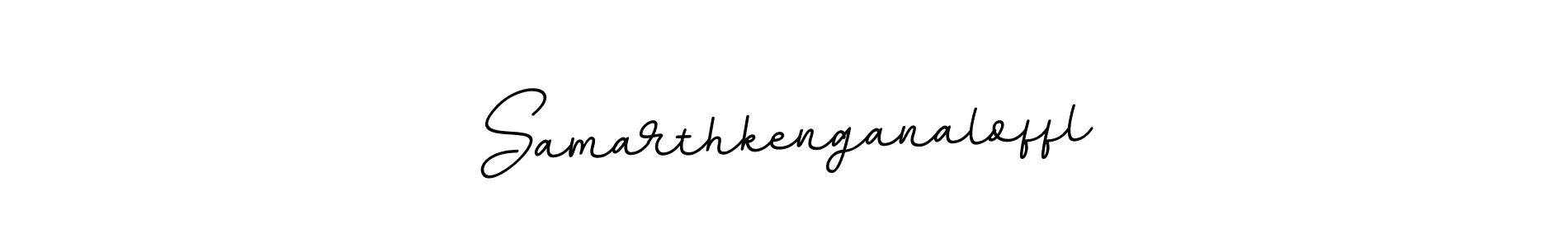 How to make Samarthkenganaloffl signature? BallpointsItalic-DORy9 is a professional autograph style. Create handwritten signature for Samarthkenganaloffl name. Samarthkenganaloffl signature style 11 images and pictures png