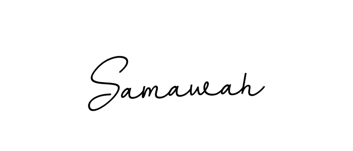 How to Draw Samawah signature style? BallpointsItalic-DORy9 is a latest design signature styles for name Samawah. Samawah signature style 11 images and pictures png