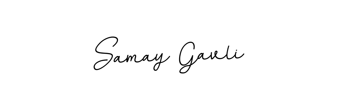 Check out images of Autograph of Samay Gavli name. Actor Samay Gavli Signature Style. BallpointsItalic-DORy9 is a professional sign style online. Samay Gavli signature style 11 images and pictures png