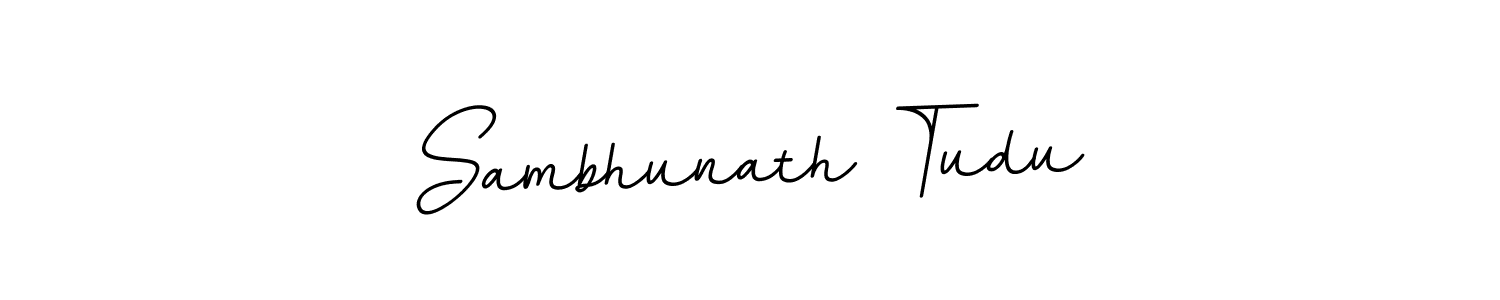 Also You can easily find your signature by using the search form. We will create Sambhunath Tudu name handwritten signature images for you free of cost using BallpointsItalic-DORy9 sign style. Sambhunath Tudu signature style 11 images and pictures png