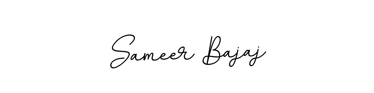 It looks lik you need a new signature style for name Sameer Bajaj. Design unique handwritten (BallpointsItalic-DORy9) signature with our free signature maker in just a few clicks. Sameer Bajaj signature style 11 images and pictures png