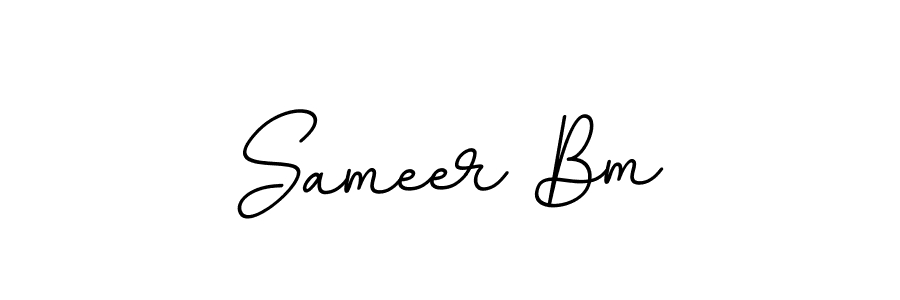 Also You can easily find your signature by using the search form. We will create Sameer Bm name handwritten signature images for you free of cost using BallpointsItalic-DORy9 sign style. Sameer Bm signature style 11 images and pictures png