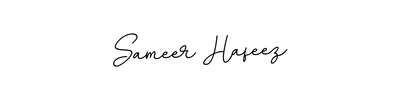 This is the best signature style for the Sameer Hafeez name. Also you like these signature font (BallpointsItalic-DORy9). Mix name signature. Sameer Hafeez signature style 11 images and pictures png