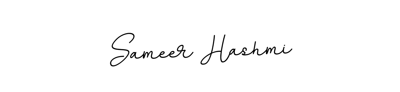 The best way (BallpointsItalic-DORy9) to make a short signature is to pick only two or three words in your name. The name Sameer Hashmi include a total of six letters. For converting this name. Sameer Hashmi signature style 11 images and pictures png