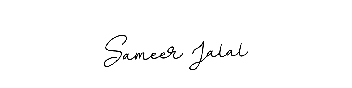 The best way (BallpointsItalic-DORy9) to make a short signature is to pick only two or three words in your name. The name Sameer Jalal include a total of six letters. For converting this name. Sameer Jalal signature style 11 images and pictures png