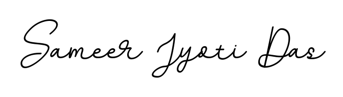 Check out images of Autograph of Sameer Jyoti Das name. Actor Sameer Jyoti Das Signature Style. BallpointsItalic-DORy9 is a professional sign style online. Sameer Jyoti Das signature style 11 images and pictures png