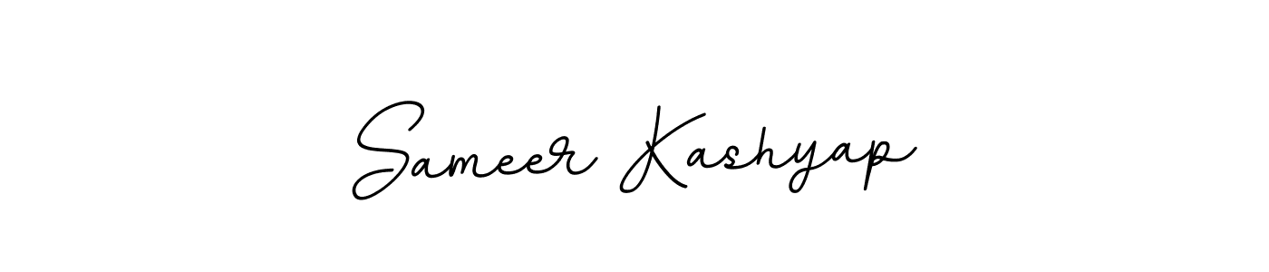 Sameer Kashyap stylish signature style. Best Handwritten Sign (BallpointsItalic-DORy9) for my name. Handwritten Signature Collection Ideas for my name Sameer Kashyap. Sameer Kashyap signature style 11 images and pictures png