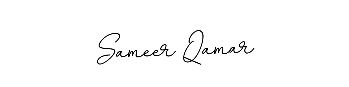 How to Draw Sameer Qamar signature style? BallpointsItalic-DORy9 is a latest design signature styles for name Sameer Qamar. Sameer Qamar signature style 11 images and pictures png