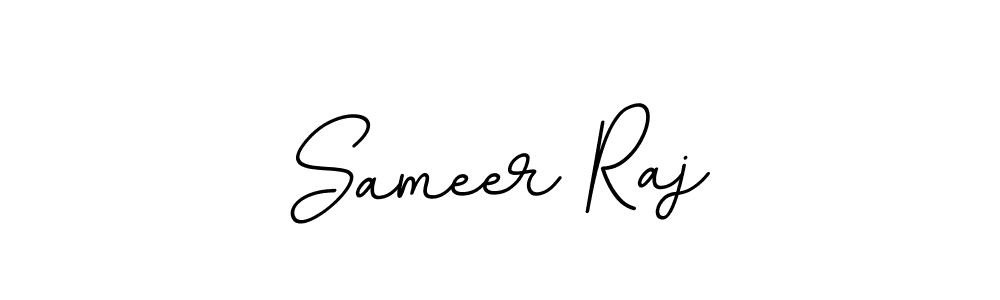 The best way (BallpointsItalic-DORy9) to make a short signature is to pick only two or three words in your name. The name Sameer Raj include a total of six letters. For converting this name. Sameer Raj signature style 11 images and pictures png