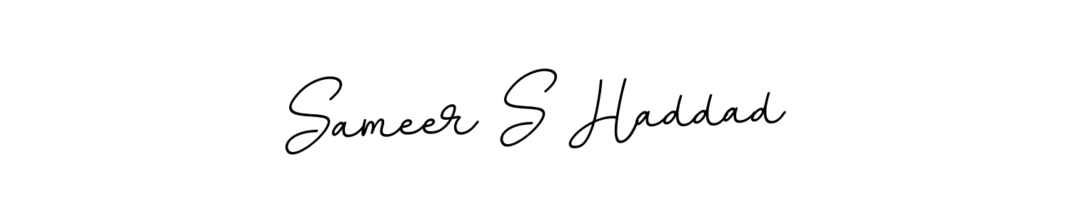 How to Draw Sameer S Haddad signature style? BallpointsItalic-DORy9 is a latest design signature styles for name Sameer S Haddad. Sameer S Haddad signature style 11 images and pictures png