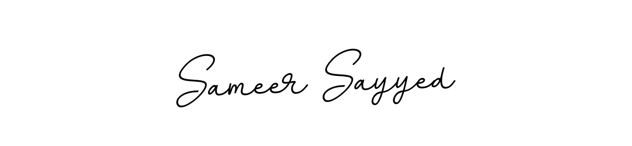 How to Draw Sameer Sayyed signature style? BallpointsItalic-DORy9 is a latest design signature styles for name Sameer Sayyed. Sameer Sayyed signature style 11 images and pictures png