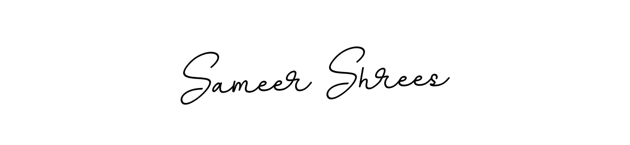 It looks lik you need a new signature style for name Sameer Shrees. Design unique handwritten (BallpointsItalic-DORy9) signature with our free signature maker in just a few clicks. Sameer Shrees signature style 11 images and pictures png