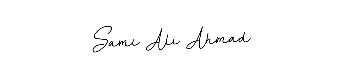 Also we have Sami Ali Ahmad name is the best signature style. Create professional handwritten signature collection using BallpointsItalic-DORy9 autograph style. Sami Ali Ahmad signature style 11 images and pictures png