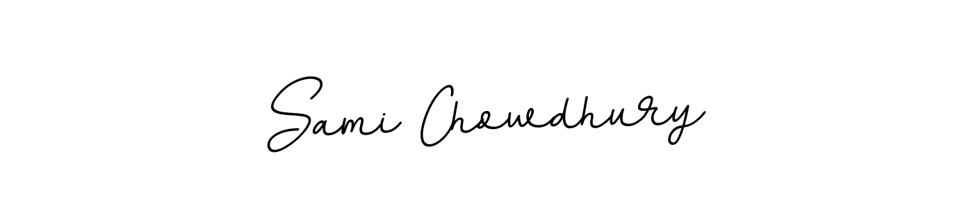 The best way (BallpointsItalic-DORy9) to make a short signature is to pick only two or three words in your name. The name Sami Chowdhury include a total of six letters. For converting this name. Sami Chowdhury signature style 11 images and pictures png