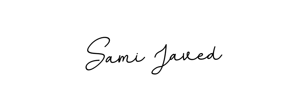 Sami Javed stylish signature style. Best Handwritten Sign (BallpointsItalic-DORy9) for my name. Handwritten Signature Collection Ideas for my name Sami Javed. Sami Javed signature style 11 images and pictures png