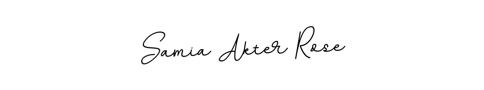 Also we have Samia Akter Rose name is the best signature style. Create professional handwritten signature collection using BallpointsItalic-DORy9 autograph style. Samia Akter Rose signature style 11 images and pictures png