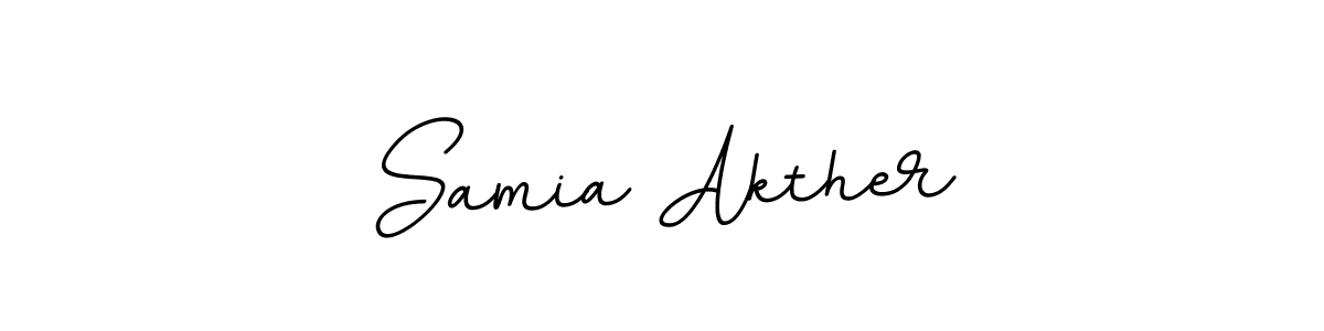 Also we have Samia Akther name is the best signature style. Create professional handwritten signature collection using BallpointsItalic-DORy9 autograph style. Samia Akther signature style 11 images and pictures png