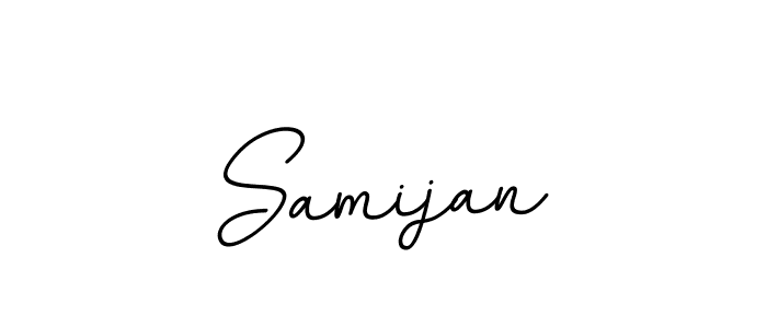 Samijan stylish signature style. Best Handwritten Sign (BallpointsItalic-DORy9) for my name. Handwritten Signature Collection Ideas for my name Samijan. Samijan signature style 11 images and pictures png