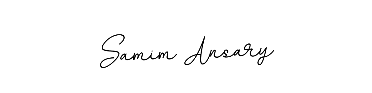 You should practise on your own different ways (BallpointsItalic-DORy9) to write your name (Samim Ansary) in signature. don't let someone else do it for you. Samim Ansary signature style 11 images and pictures png