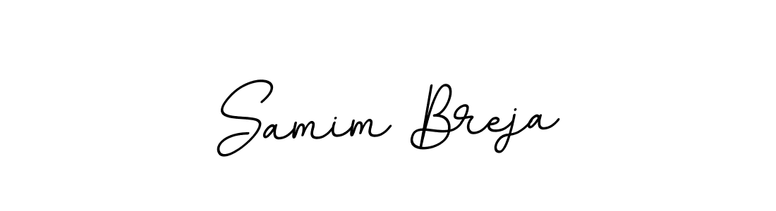 Make a beautiful signature design for name Samim Breja. With this signature (BallpointsItalic-DORy9) style, you can create a handwritten signature for free. Samim Breja signature style 11 images and pictures png