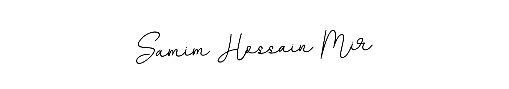 Use a signature maker to create a handwritten signature online. With this signature software, you can design (BallpointsItalic-DORy9) your own signature for name Samim Hossain Mir. Samim Hossain Mir signature style 11 images and pictures png