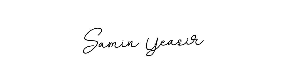 Also we have Samin Yeasir name is the best signature style. Create professional handwritten signature collection using BallpointsItalic-DORy9 autograph style. Samin Yeasir signature style 11 images and pictures png