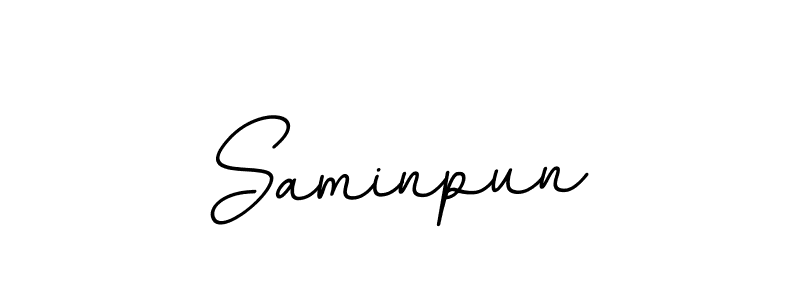 BallpointsItalic-DORy9 is a professional signature style that is perfect for those who want to add a touch of class to their signature. It is also a great choice for those who want to make their signature more unique. Get Saminpun name to fancy signature for free. Saminpun signature style 11 images and pictures png