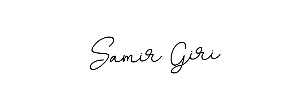 You should practise on your own different ways (BallpointsItalic-DORy9) to write your name (Samir Giri) in signature. don't let someone else do it for you. Samir Giri signature style 11 images and pictures png