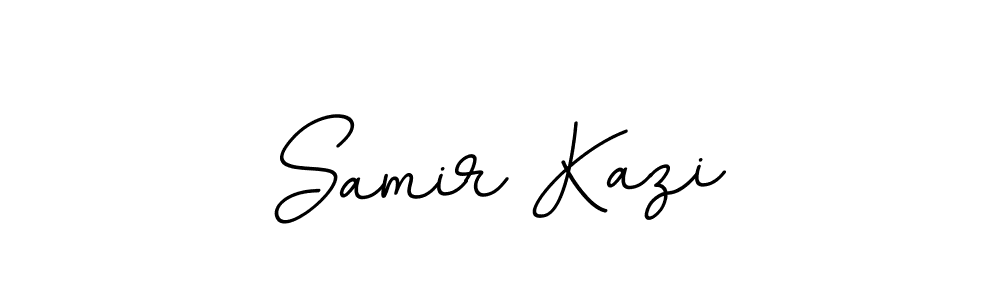 Similarly BallpointsItalic-DORy9 is the best handwritten signature design. Signature creator online .You can use it as an online autograph creator for name Samir Kazi. Samir Kazi signature style 11 images and pictures png