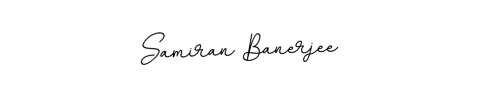 Samiran Banerjee stylish signature style. Best Handwritten Sign (BallpointsItalic-DORy9) for my name. Handwritten Signature Collection Ideas for my name Samiran Banerjee. Samiran Banerjee signature style 11 images and pictures png