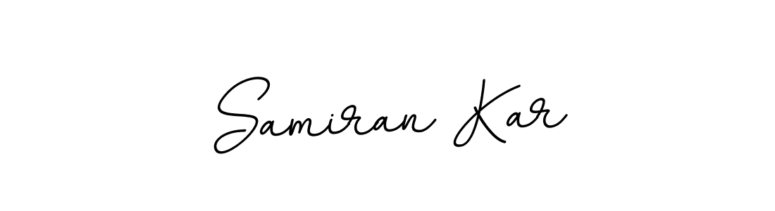Use a signature maker to create a handwritten signature online. With this signature software, you can design (BallpointsItalic-DORy9) your own signature for name Samiran Kar. Samiran Kar signature style 11 images and pictures png
