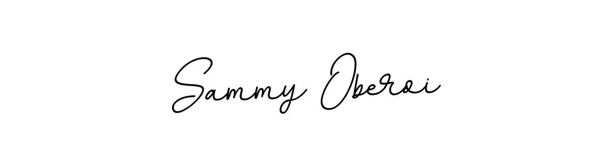 Design your own signature with our free online signature maker. With this signature software, you can create a handwritten (BallpointsItalic-DORy9) signature for name Sammy Oberoi. Sammy Oberoi signature style 11 images and pictures png