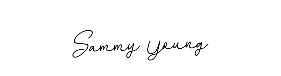 The best way (BallpointsItalic-DORy9) to make a short signature is to pick only two or three words in your name. The name Sammy Young include a total of six letters. For converting this name. Sammy Young signature style 11 images and pictures png