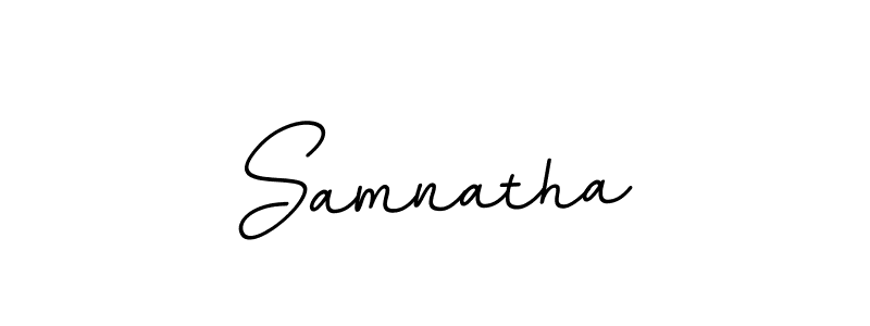 You should practise on your own different ways (BallpointsItalic-DORy9) to write your name (Samnatha) in signature. don't let someone else do it for you. Samnatha signature style 11 images and pictures png
