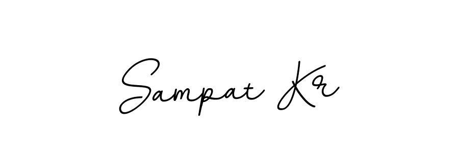 Sampat Kr stylish signature style. Best Handwritten Sign (BallpointsItalic-DORy9) for my name. Handwritten Signature Collection Ideas for my name Sampat Kr. Sampat Kr signature style 11 images and pictures png