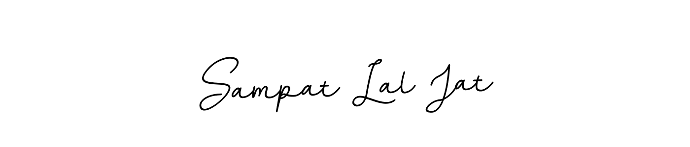 Sampat Lal Jat stylish signature style. Best Handwritten Sign (BallpointsItalic-DORy9) for my name. Handwritten Signature Collection Ideas for my name Sampat Lal Jat. Sampat Lal Jat signature style 11 images and pictures png