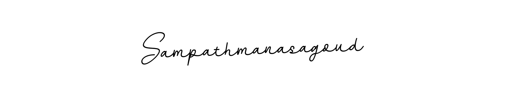 if you are searching for the best signature style for your name Sampathmanasagoud. so please give up your signature search. here we have designed multiple signature styles  using BallpointsItalic-DORy9. Sampathmanasagoud signature style 11 images and pictures png